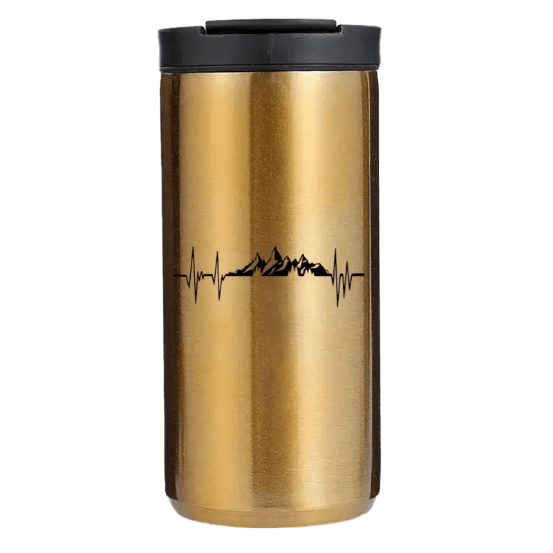 Heartbeat V2 14oz Tumbler Gold