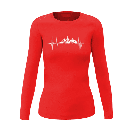 Heartbeat V2 Women Long Sleeve Shirt