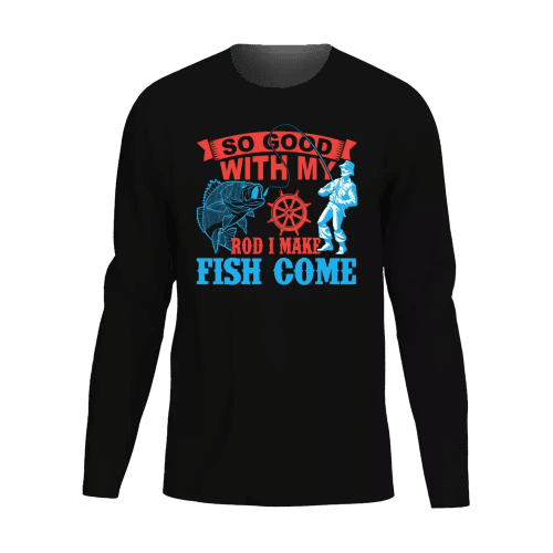 I Make Fish Come Men Long Sleeve Shirt