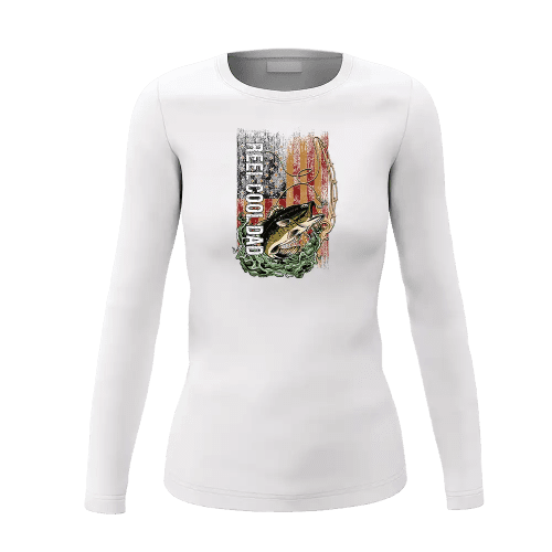 Reel Cool Dad Women Long Sleeve Shirt