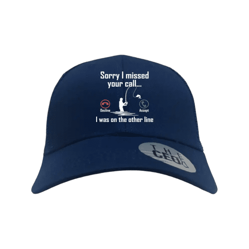 I Was On Another Line v2 Embroidered Trucker Hat