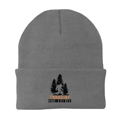 Keep It Squatchy Embroidered Beanie