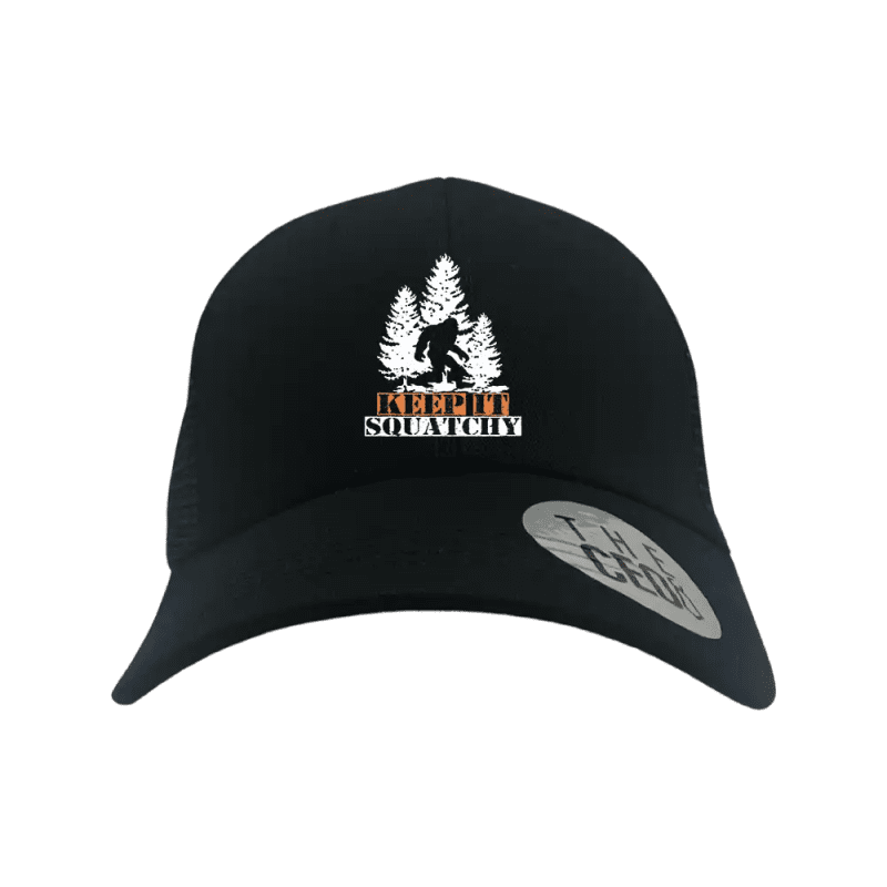 Keep It Squatchy Embroidered Trucker Hat