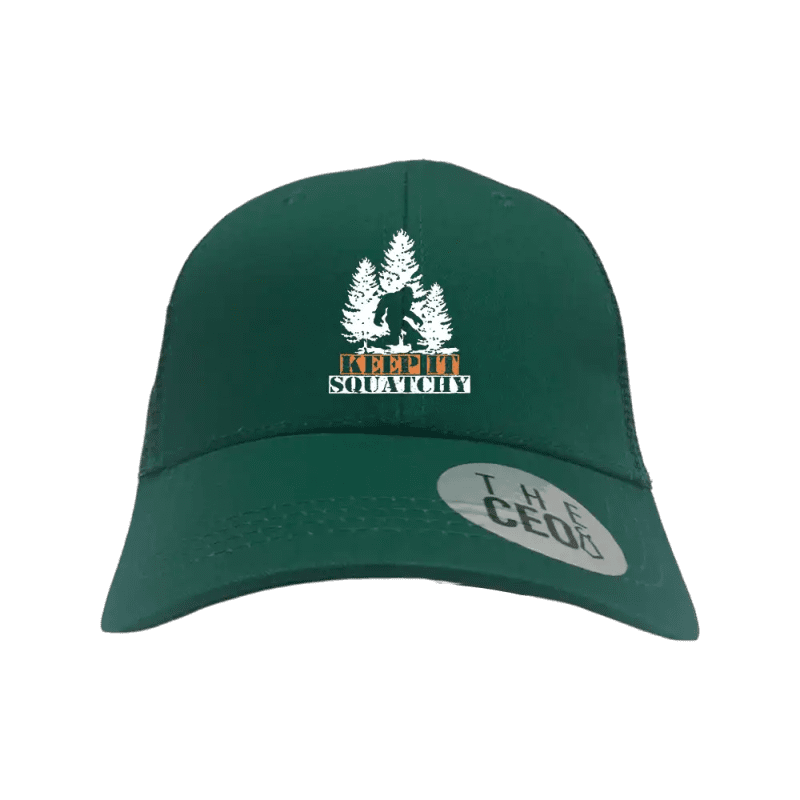 Keep It Squatchy Embroidered Trucker Hat