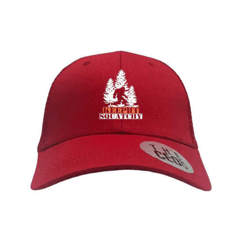 Keep It Squatchy Embroidered Trucker Hat