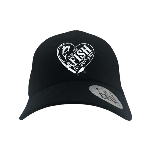 May The Fish Be With You Embroidered Trucker Hat