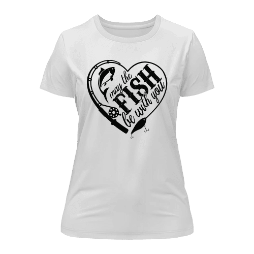 May The Fish Be With You T-Shirt for Women