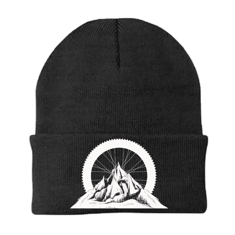 MountainTiresbeanieBLACK