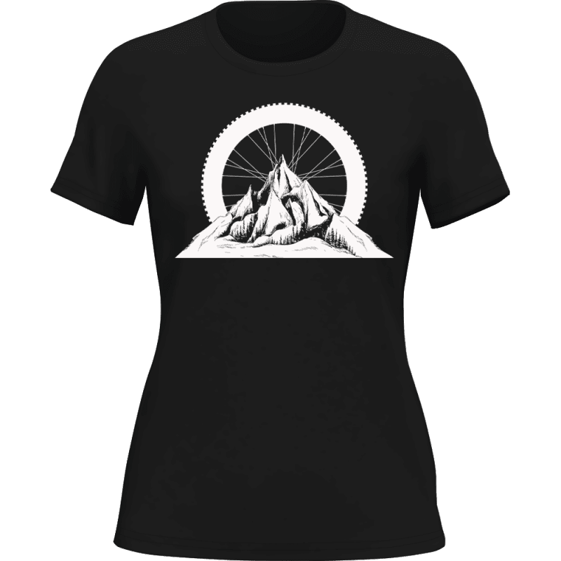 MountainTireswomant shirtBLACK