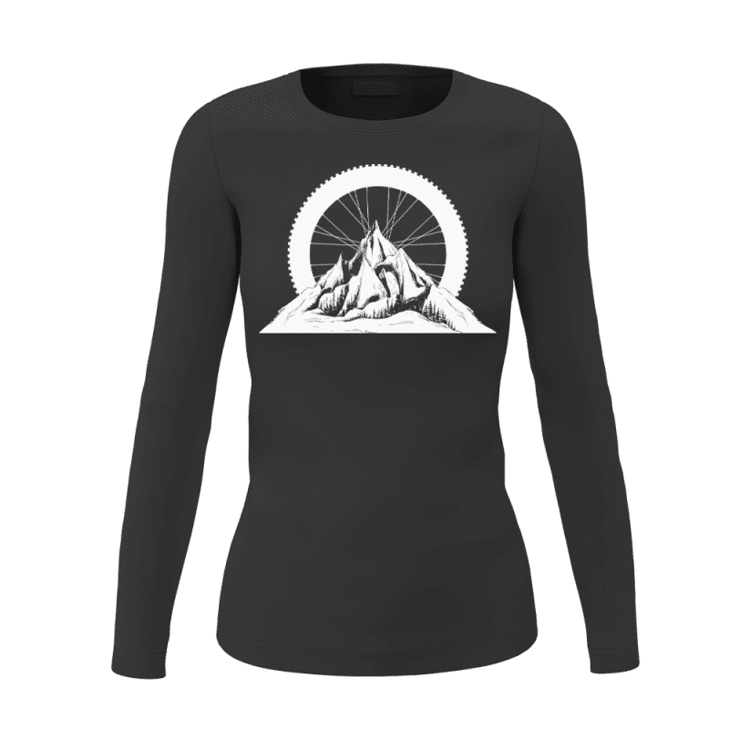 MountainTireswomenlongsleeveBLACK