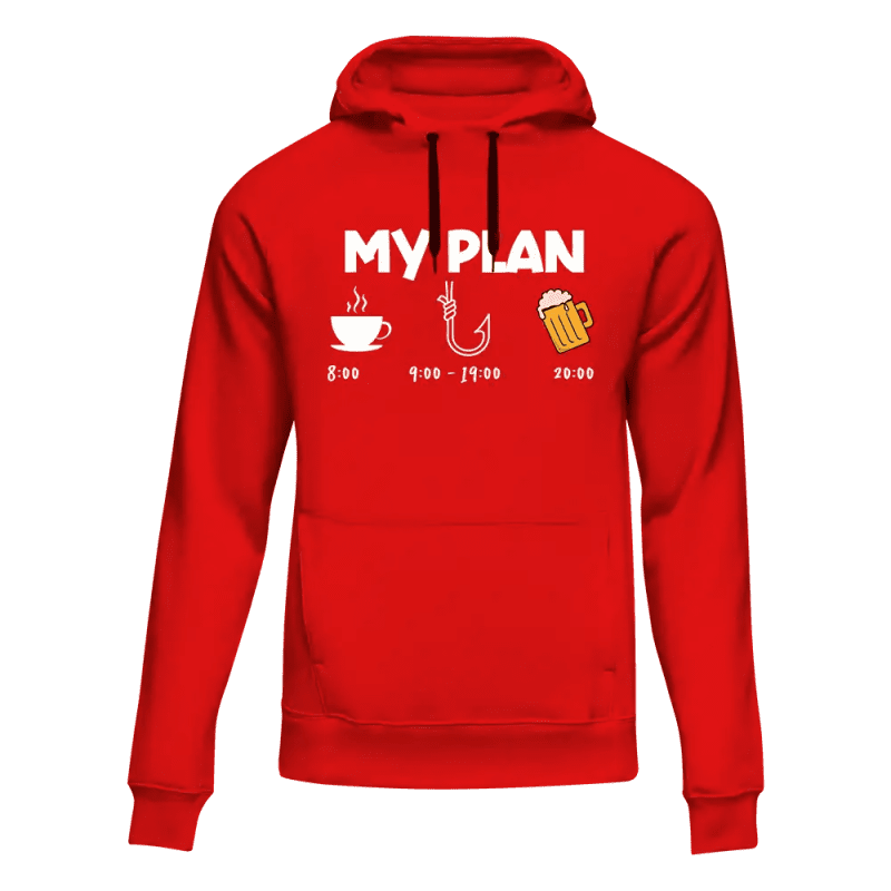 My Fishing Plan Unisex Hoodie