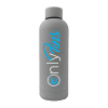 Only Fins 17oz Stainless Rubberized Water Bottle