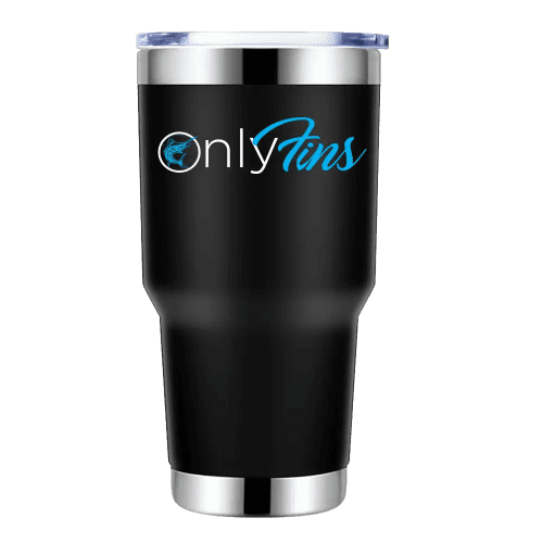 Only Fins 30oz Stainless Steel Tumbler