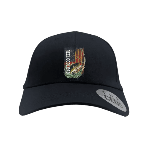 Reel Cool Dad Printed Trucker Hat