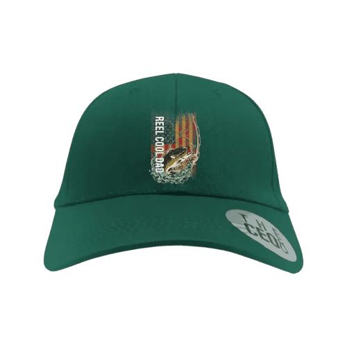 Reel Cool Dad Printed Trucker Hat