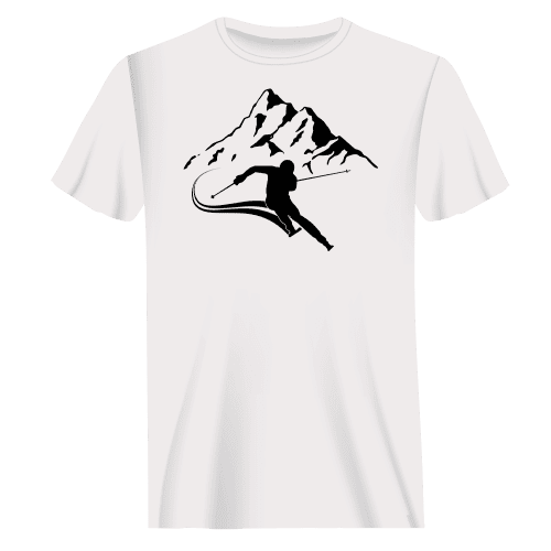 RunfromtheAvalanchemant shirtWHITE