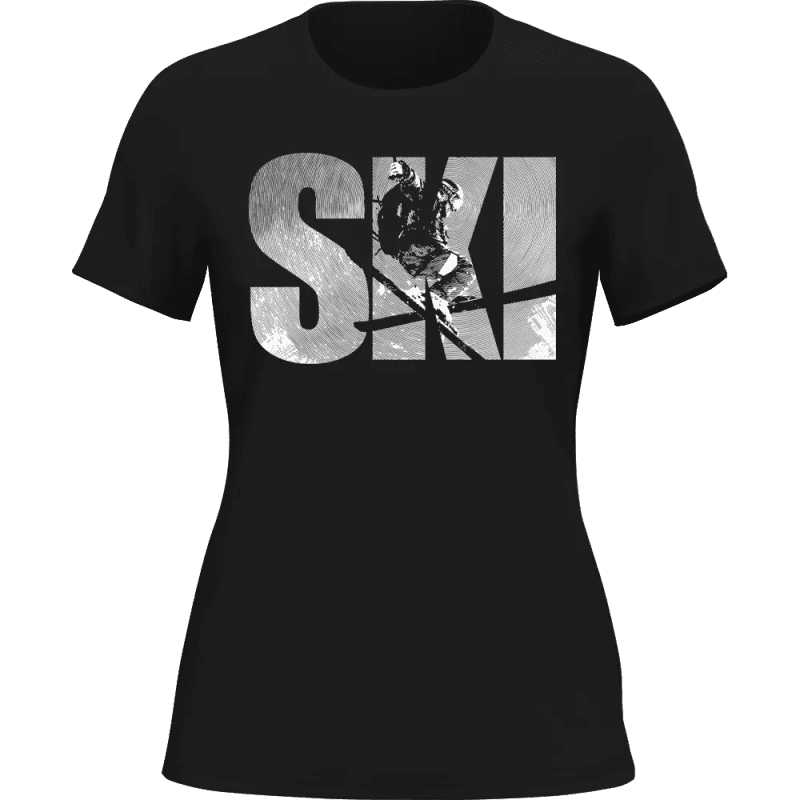 Ski2womant shirtBLACK