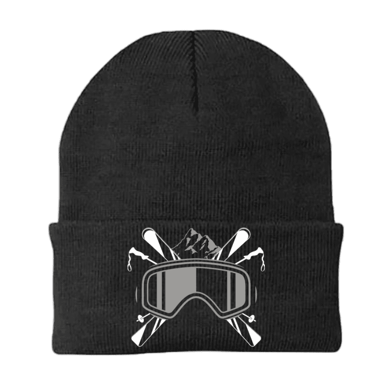 SkiGogglesbeanieBLACK