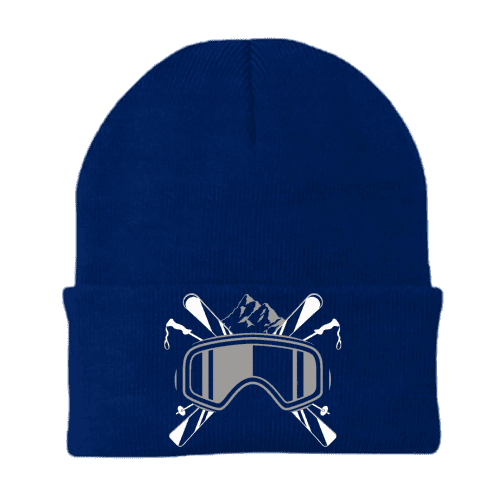 SkiGogglesbeanieBLUE