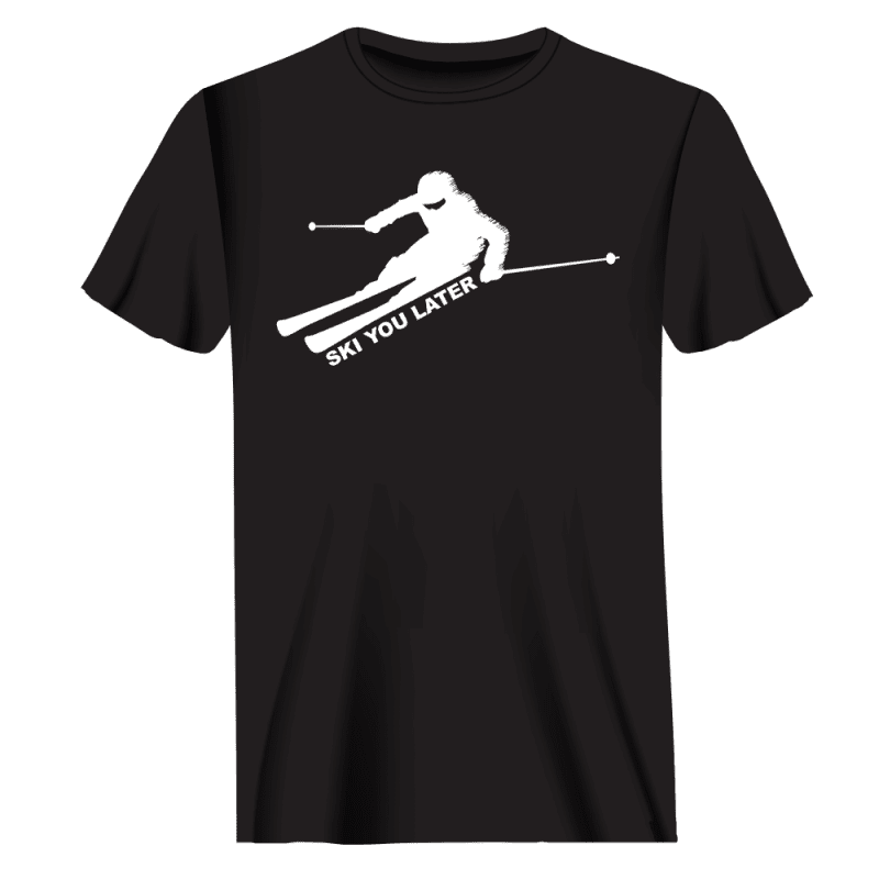 SkiYouLatermant shirtBLACK