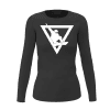 Snowboarder Geometry Women Long Sleeve Shirt