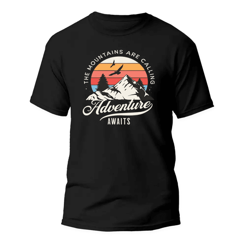 The Mountains Are Calling Man T-Shirt