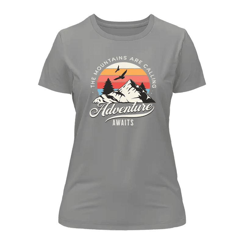 The Mountains Are Calling T-Shirt for Women