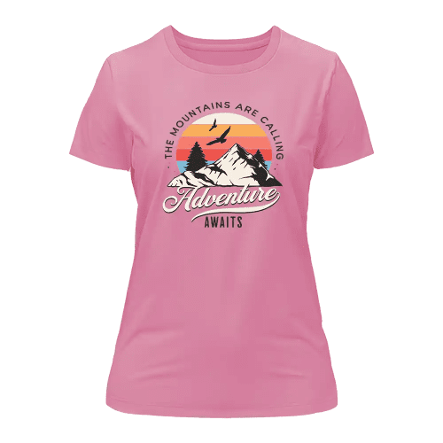 The Mountains Are Calling T-Shirt for Women