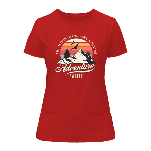 The Mountains Are Calling T-Shirt for Women