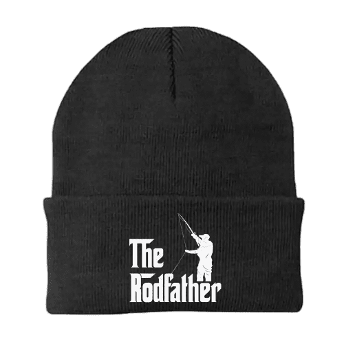 The Rod Father Embroidered Beanie