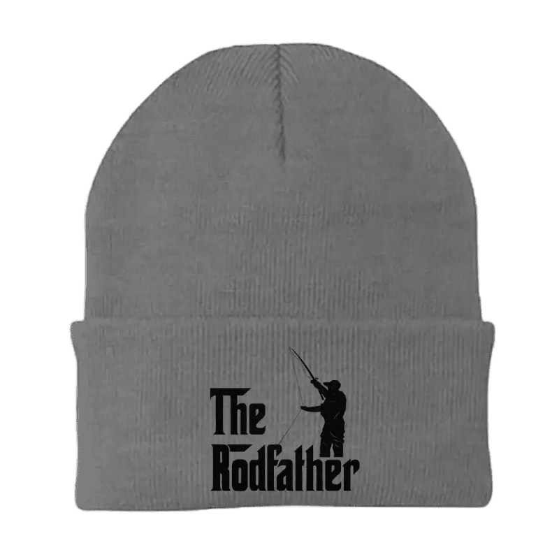 The Rod Father Embroidered Beanie