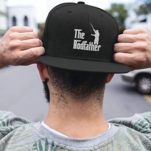 The rod father flatbill hat black model