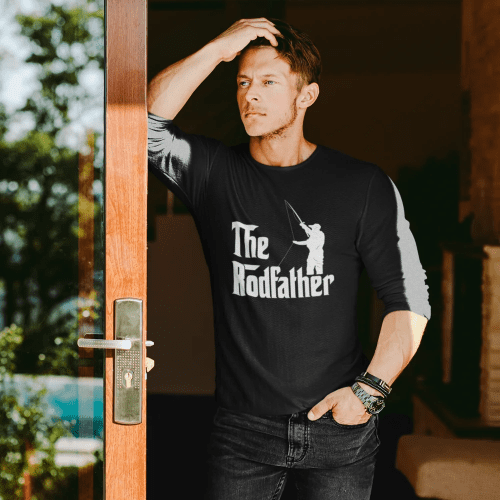 The rod father men longsleeve black model