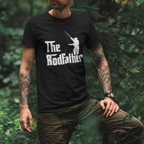 The rod father men t shirt black model