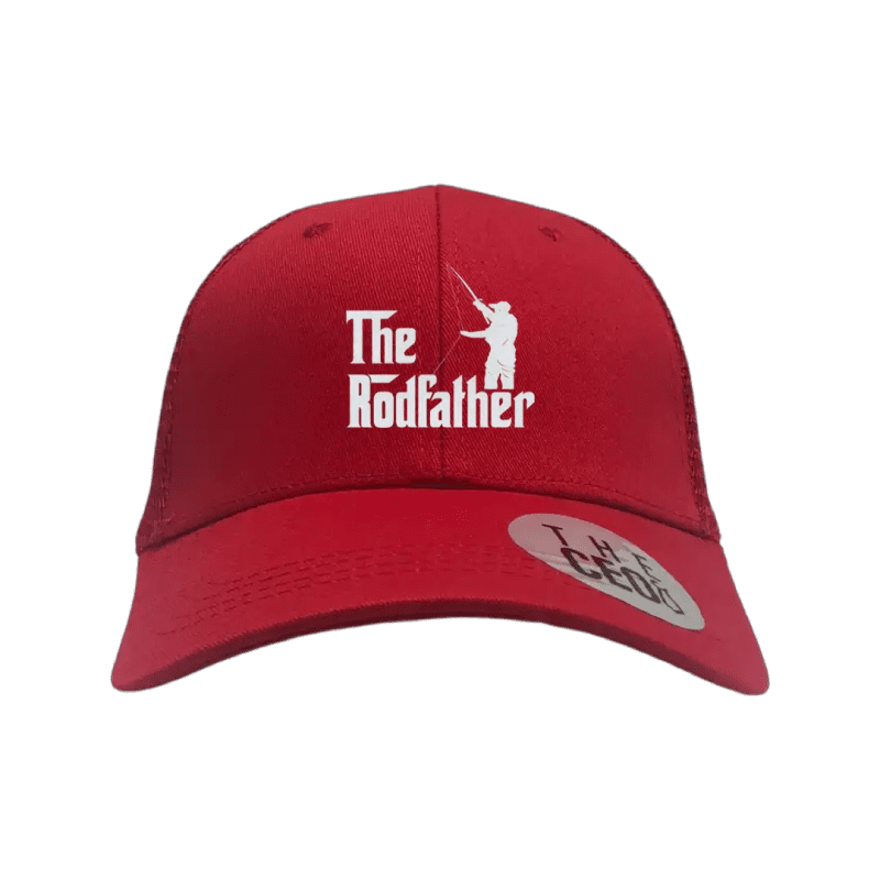 The Rod Father Embroidered Trucker Hat