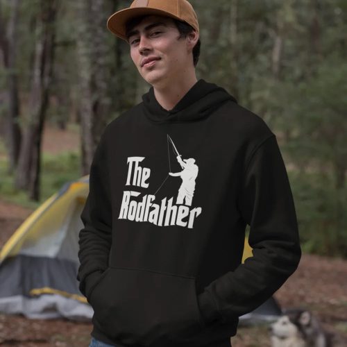 The rod father unisex hoodie black model