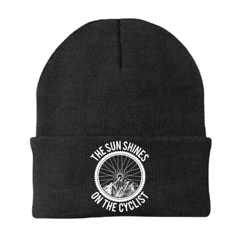 TheSunShineontheCyclistbeanieBLACK