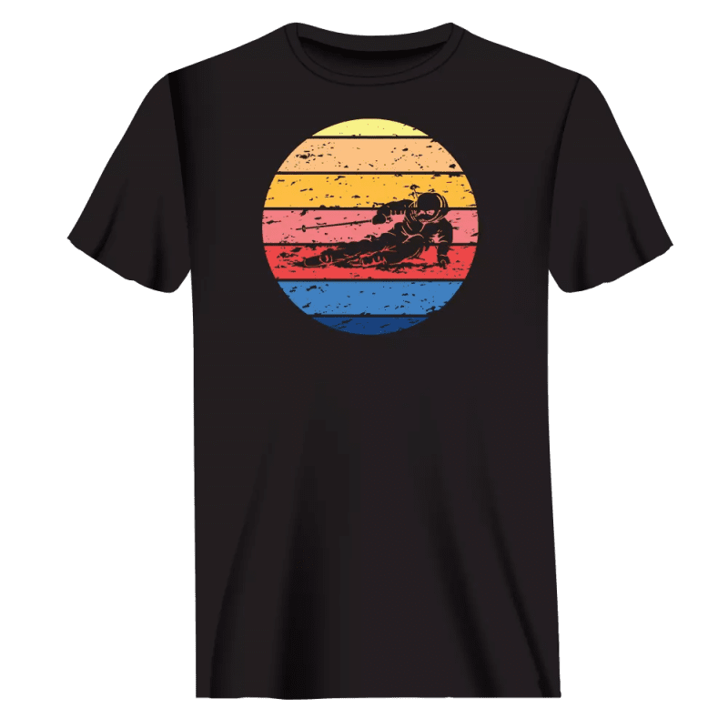 VintageSkiermant shirtBLACK