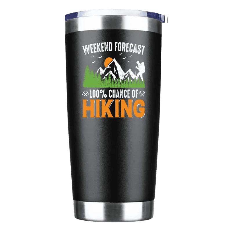 Weekend Forecast 100% Hiking Insulated Vacuum Sealed Tumbler