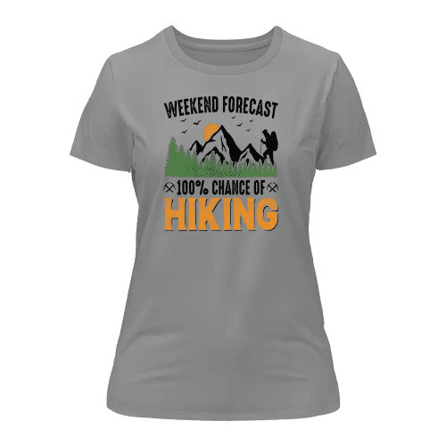 Weekend Forecast 100% Hiking T-Shirt for Women