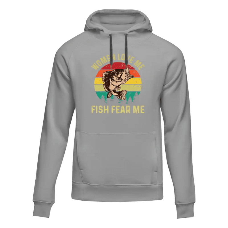 Women Love Me Fish Hate Me Unisex Hoodie