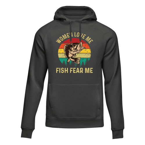 Women Love Me Fish Hate Me Unisex Hoodie