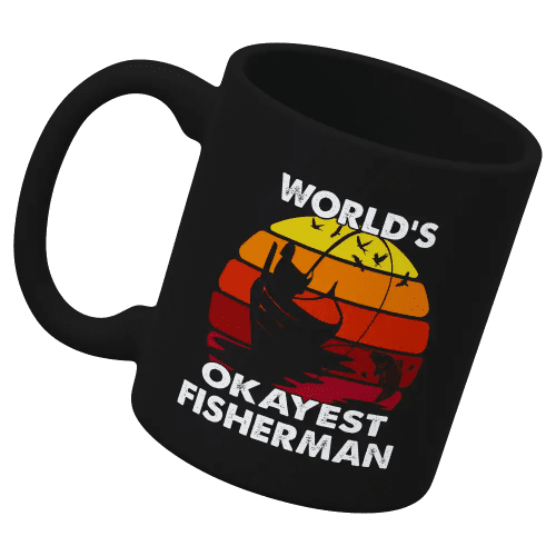 World's Okayest Fisherman 11oz Mug