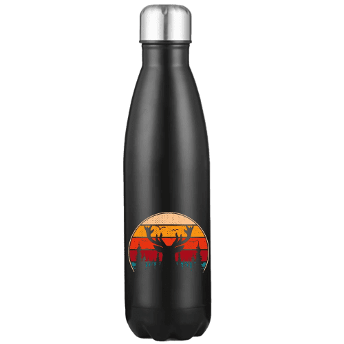 Deer Color Stainless Steel Water Bottle