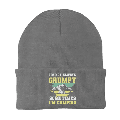 I'm Not Always Grumpy Embroidered Beanie