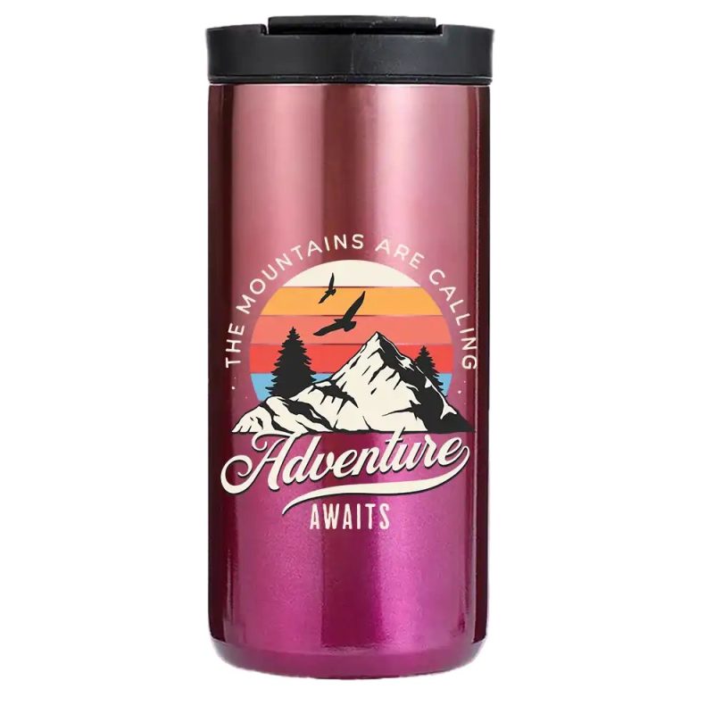 The Mountains Are Calling 14oz Coffee Tumbler