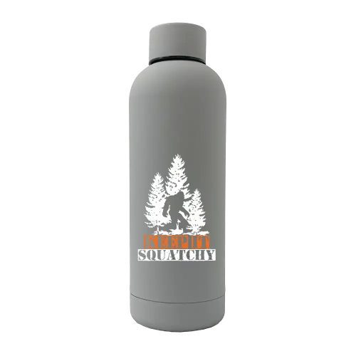 Keep It Squatchy 17oz Stainless Rubberized Water Bottle