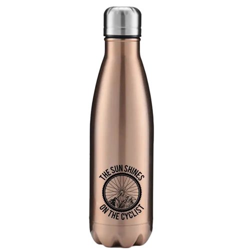 The Sun Shine On The Cyclist 17oz Stainless Water Bottle