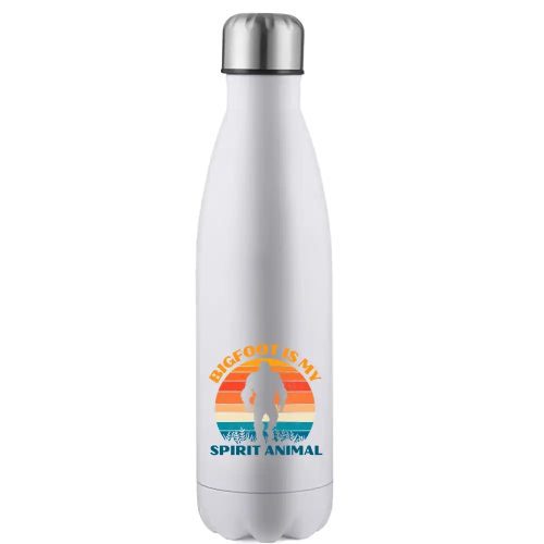 Bigfoot Is My Spirit Animal Stainless Steel Water Bottle