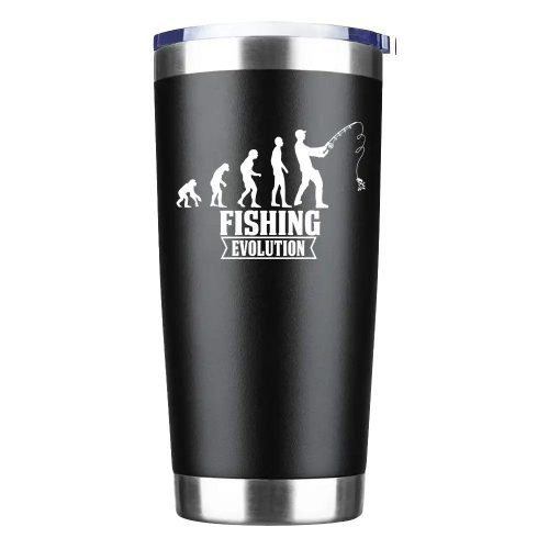 Fishing Evolution 20oz Tumbler Black